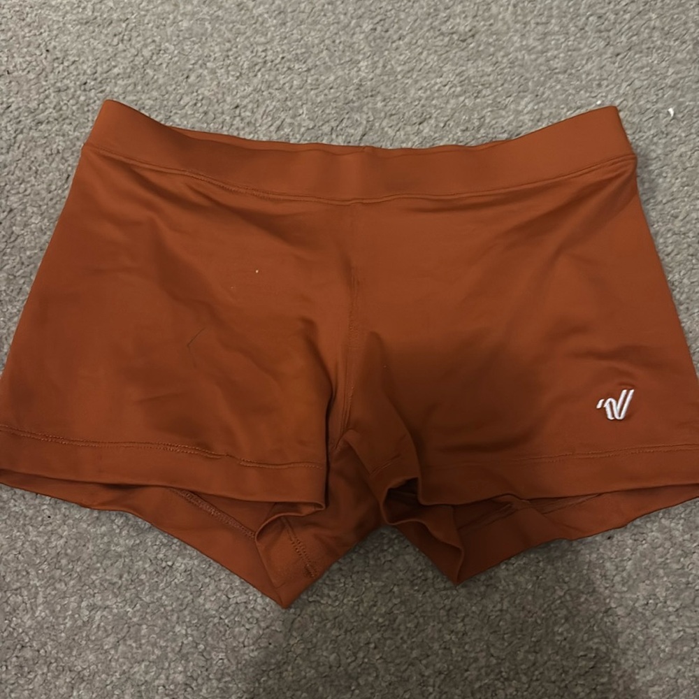 burnt oranges spandex